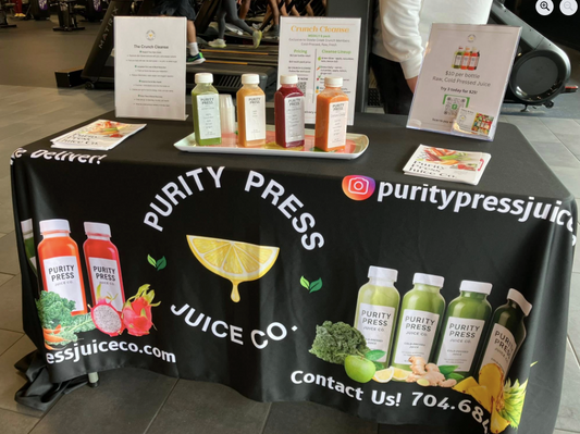 Purity Press Juice Co. x Crunch Fitness Steele Creek: A Match Made in Health Heaven!