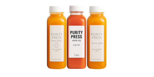Beta Carotene Bunch โ Purity Pack (3 Juices)