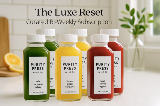 ๐ฟ The Luxe Reset โ Signature Bi-Weekly Juice Subscription